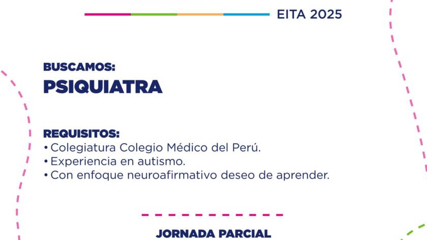 Solicitud de empleo para psiquiatra. El texto se puede leer en la publicación.