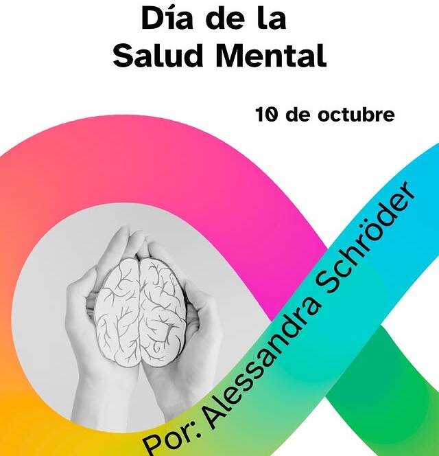 Icono de un cerebro sobre la palma de una mano dentro de una de las "orejas" del símbolo infinito.