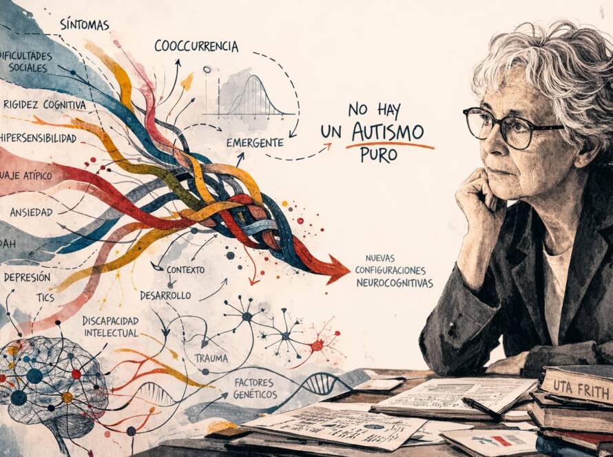 Uta Frith y otros términos en una suerte de esquema